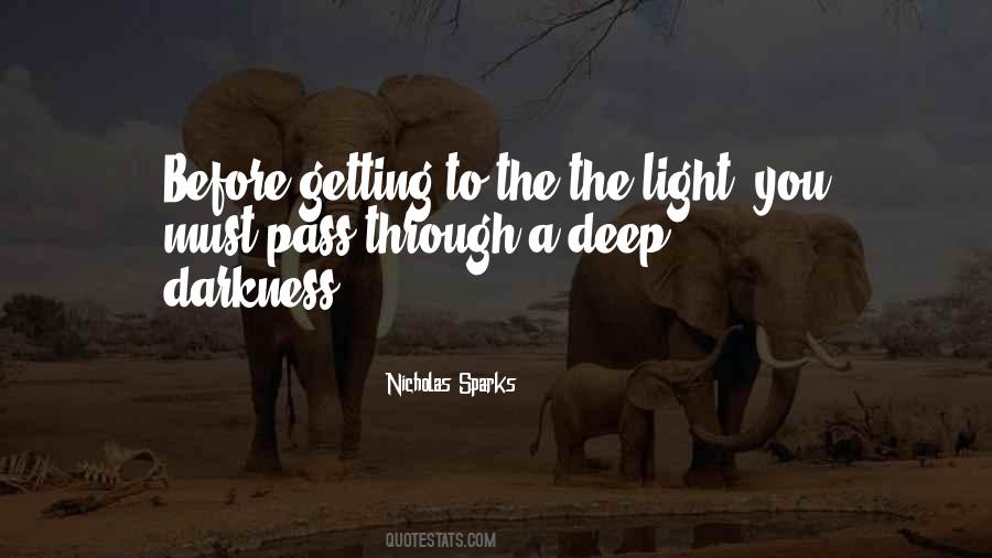 Deep Darkness Quotes #911406