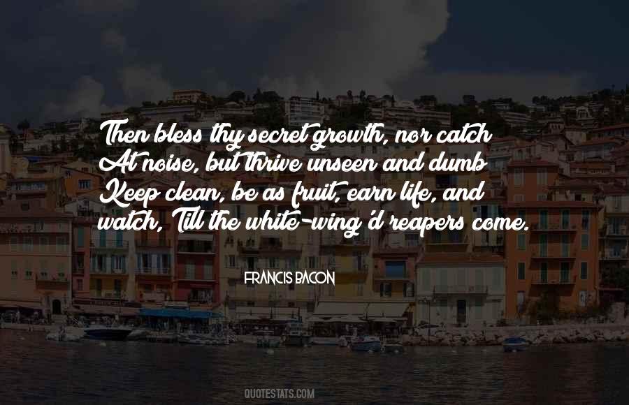 Keep Clean Quotes #1332173