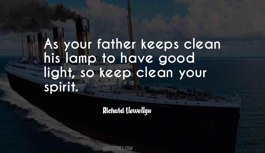Keep Clean Quotes #1829149