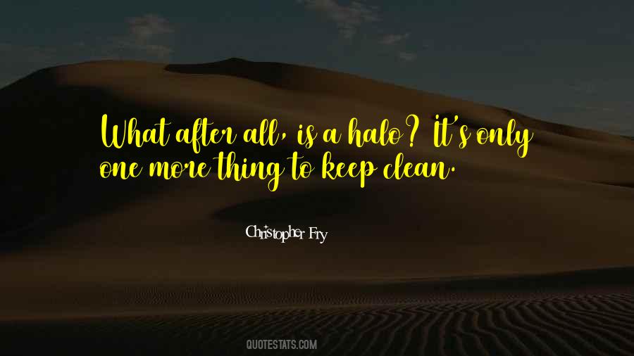 Keep Clean Quotes #31250