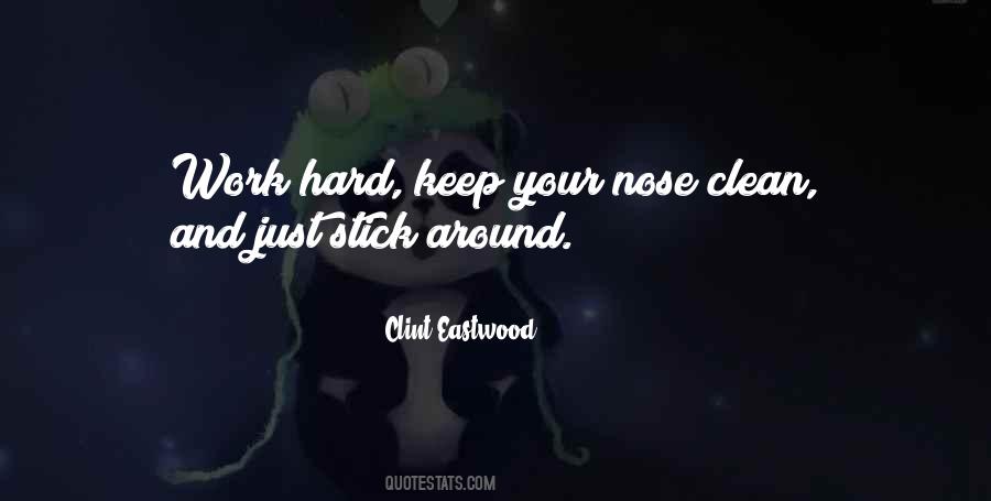 Keep Clean Quotes #387183