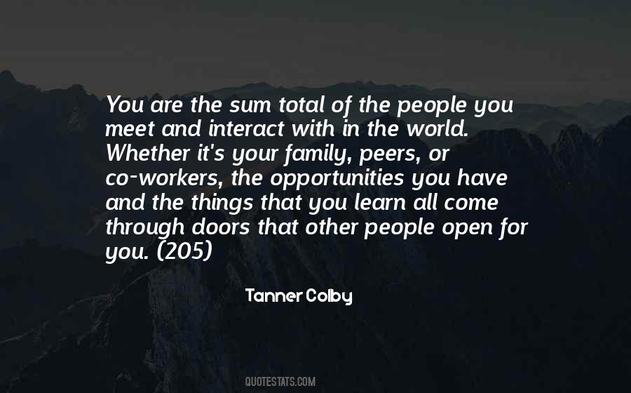 Quotes About The People You Meet #1300731