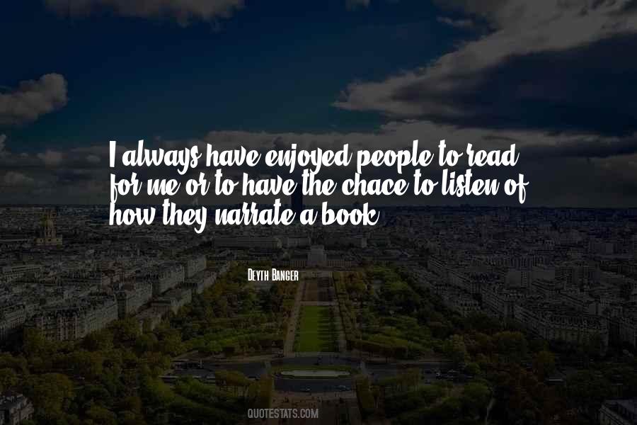 Enjoy A Book Quotes #1102530