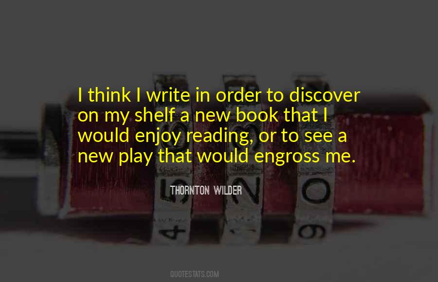 Enjoy A Book Quotes #1423911
