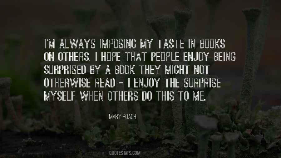 Enjoy A Book Quotes #1435168