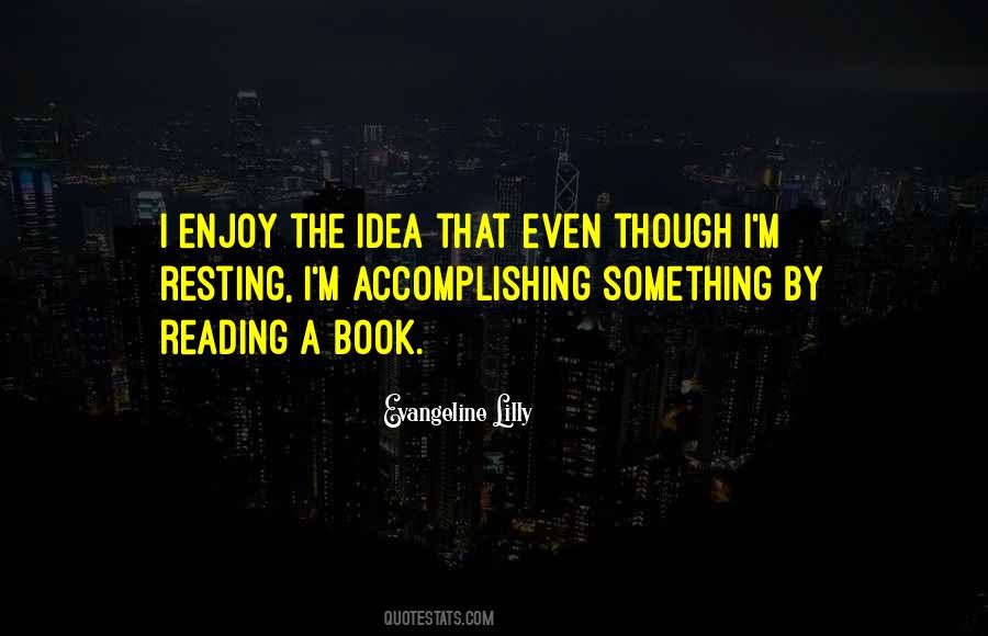 Enjoy A Book Quotes #880121