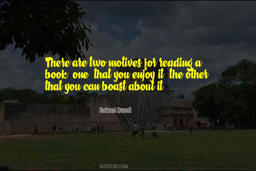 Enjoy A Book Quotes #891173