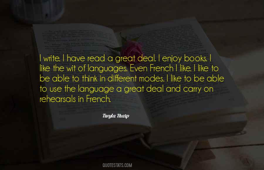 Enjoy A Book Quotes #937417