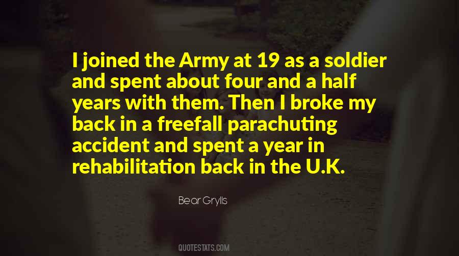 Parachuting Accident Quotes #1799405