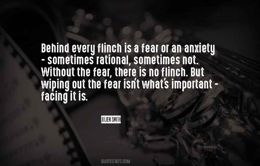 Courage Facing Fear Quotes #1868461