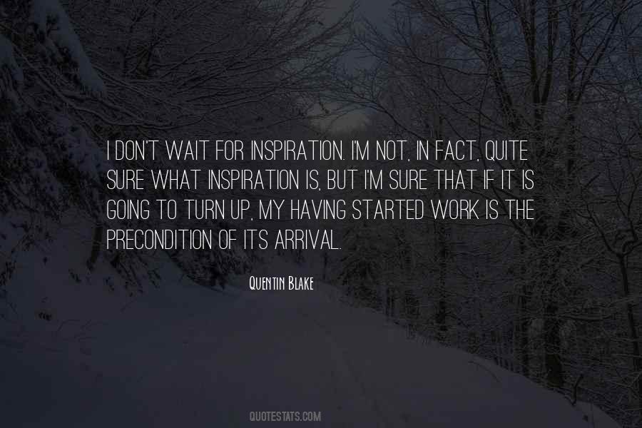 Waiting For Inspiration Quotes #891966