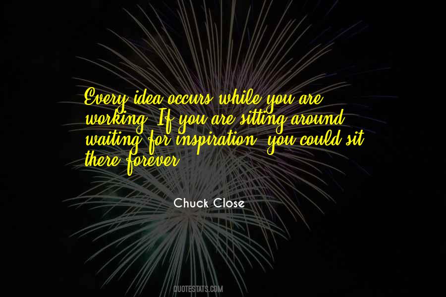 Waiting For Inspiration Quotes #965953
