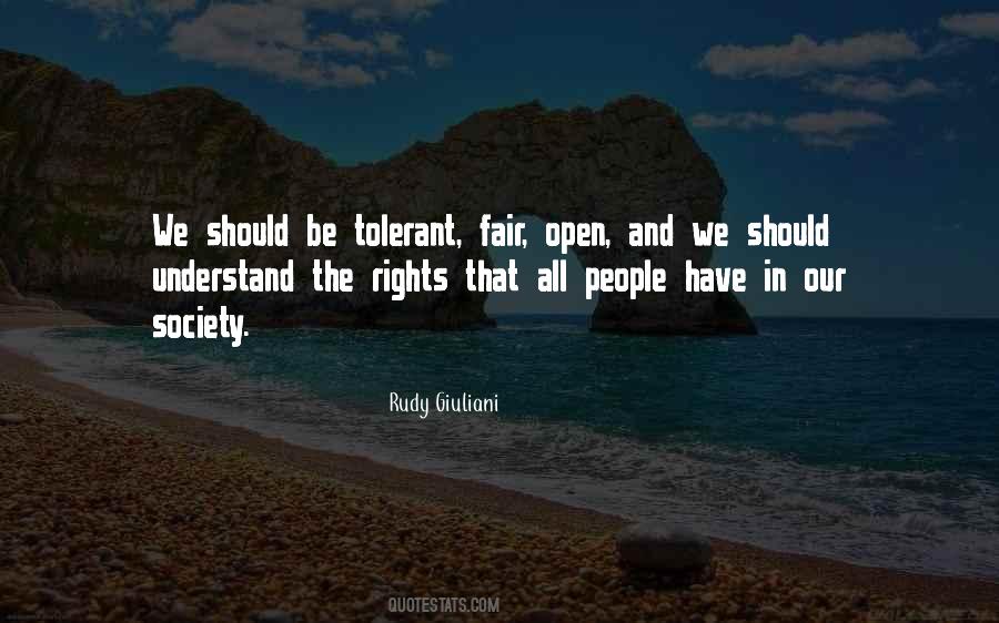 Be Tolerant Quotes #295714