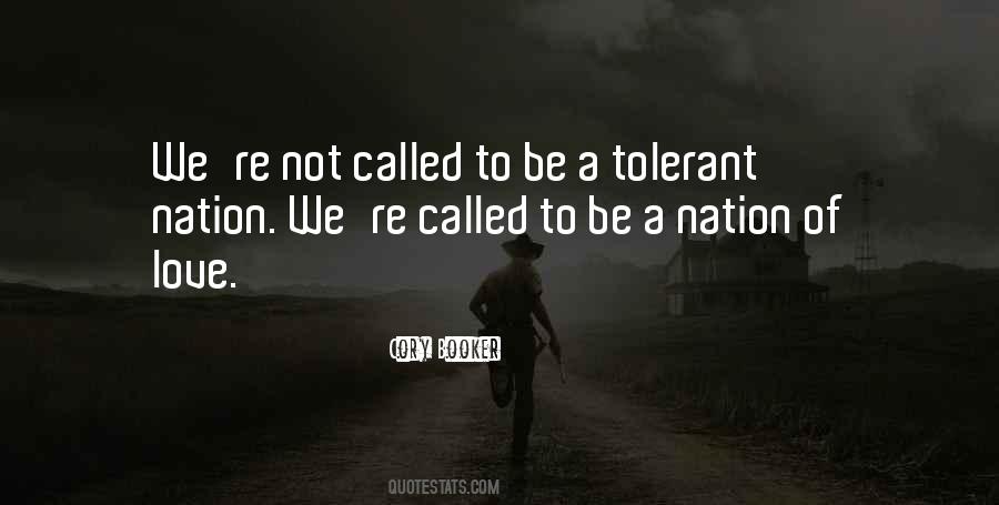 Be Tolerant Quotes #857256