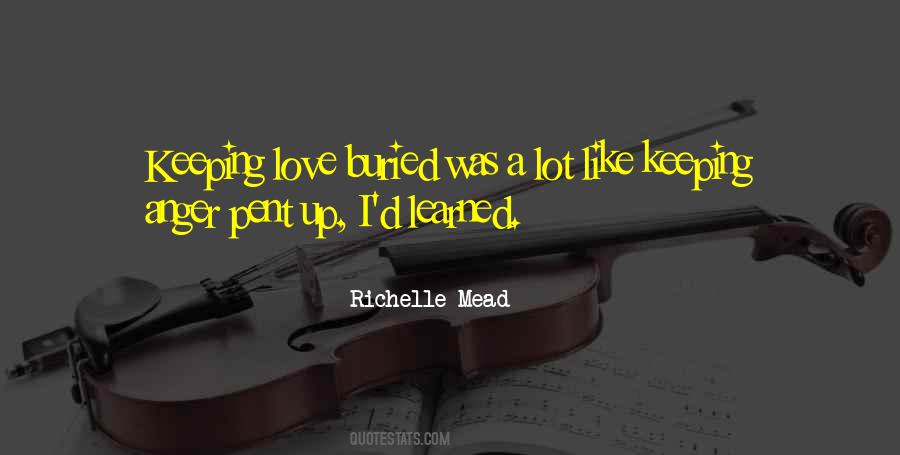 Anger Love Quotes #1428791
