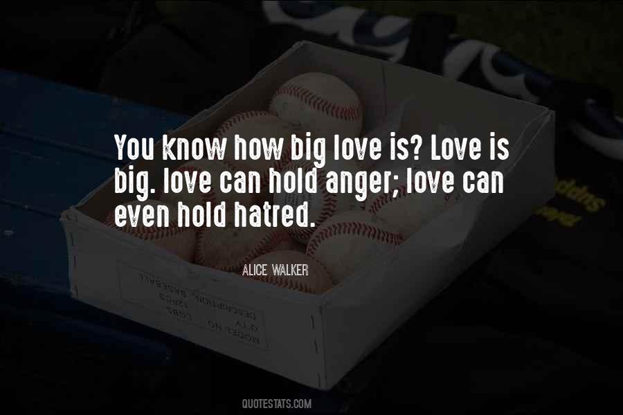 Anger Love Quotes #427796