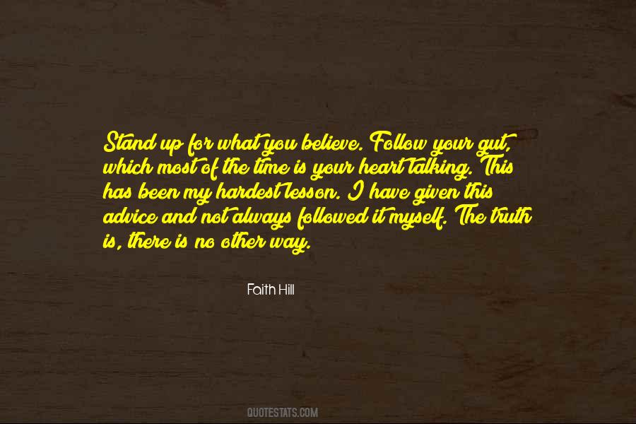 Follow The Truth Quotes #125720
