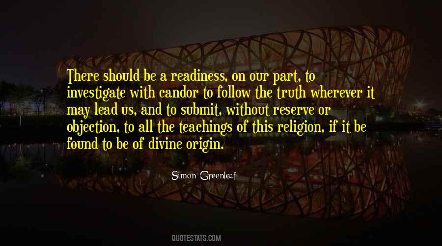 Follow The Truth Quotes #1737670