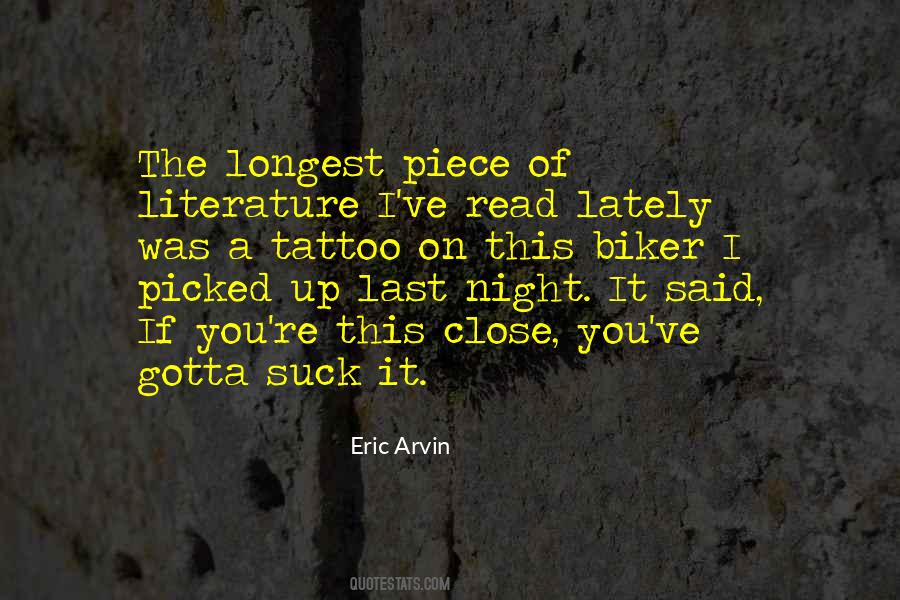 Literature Novel Quotes #1060698