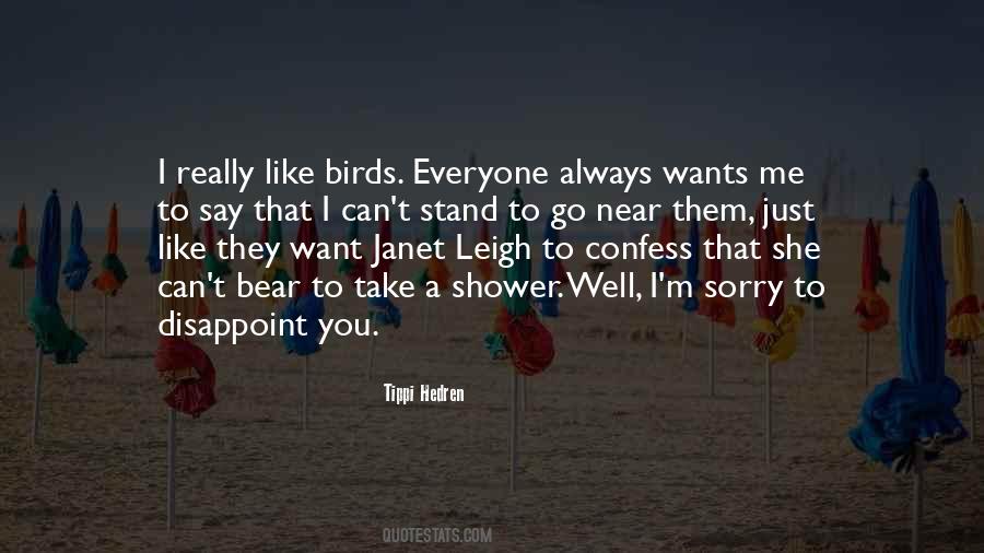 Hedren Of The Birds Quotes #1844714