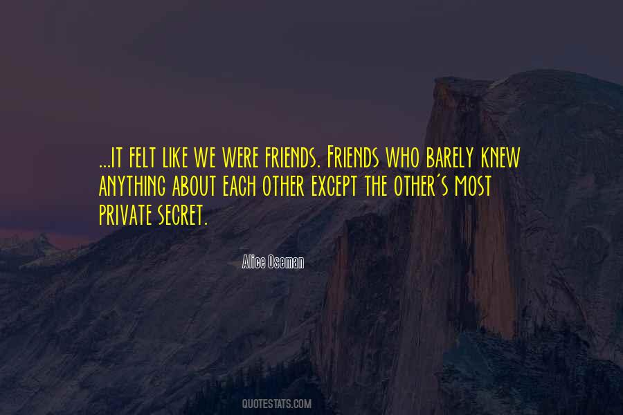 Private Not Secret Quotes #104843