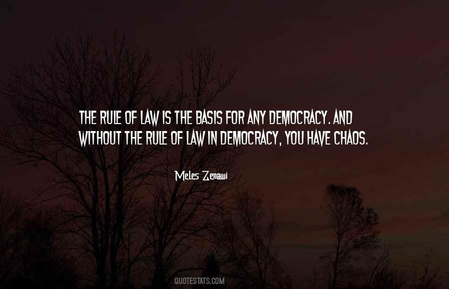 Rule And Law Quotes #622744