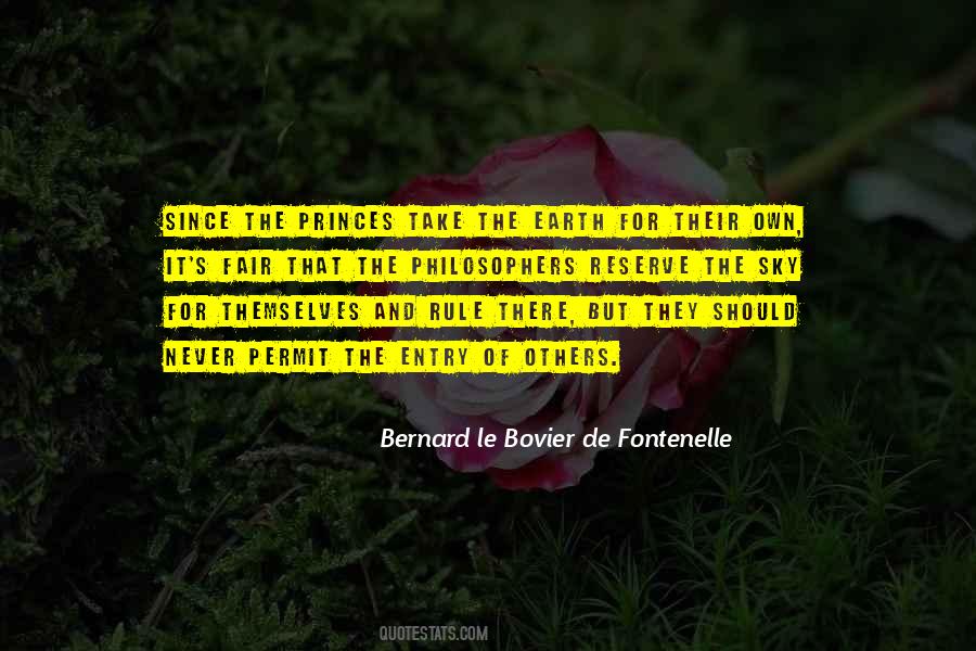 Bernard Le Bovier Quotes #163131