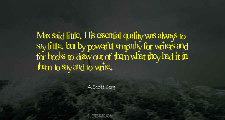 Books For Writers Quotes #1585378