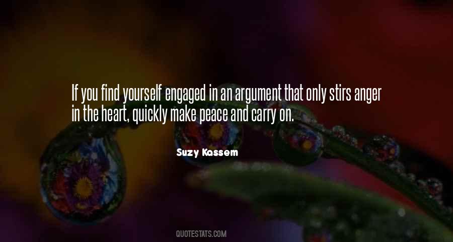 Carry Peace Quotes #783557