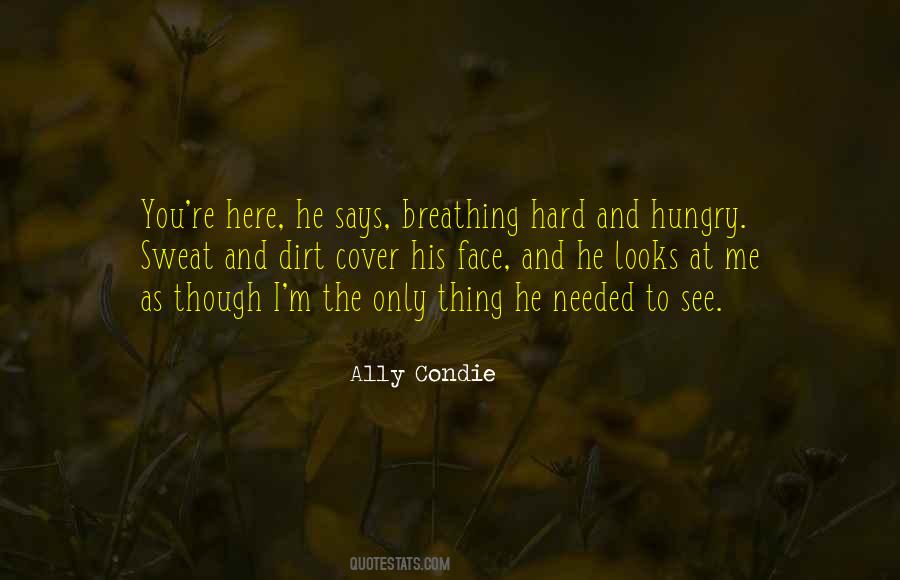 Cover The Face Quotes #750230