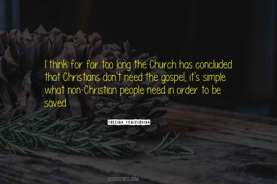 Christian Order Quotes #787243