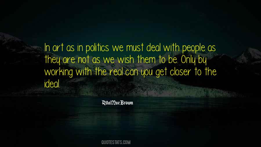 Ideal Vs Real Quotes #320661