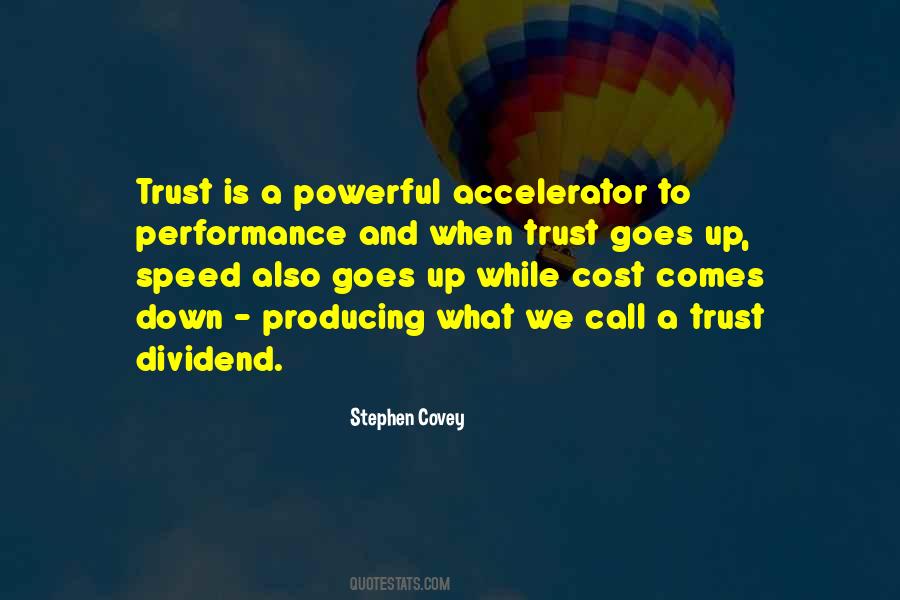 Covey Speed Of Trust Quotes #116028