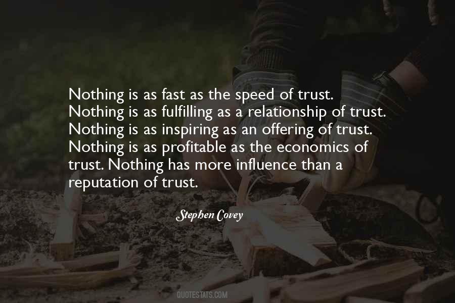 Covey Speed Of Trust Quotes #1524941