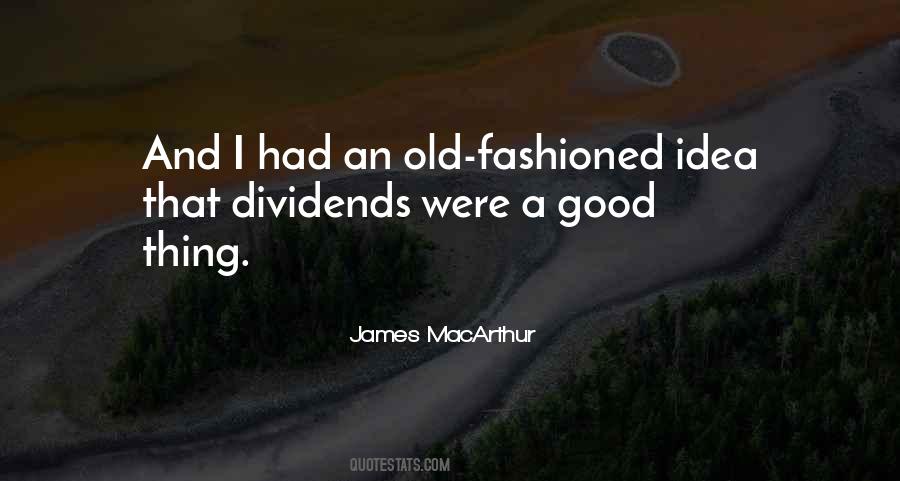 Good Old Fashioned Quotes #880158