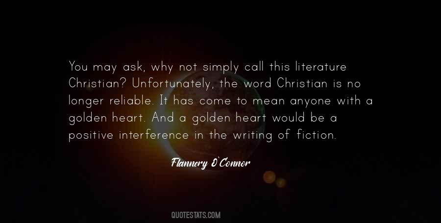 Fiction And Literature Quotes #1254471
