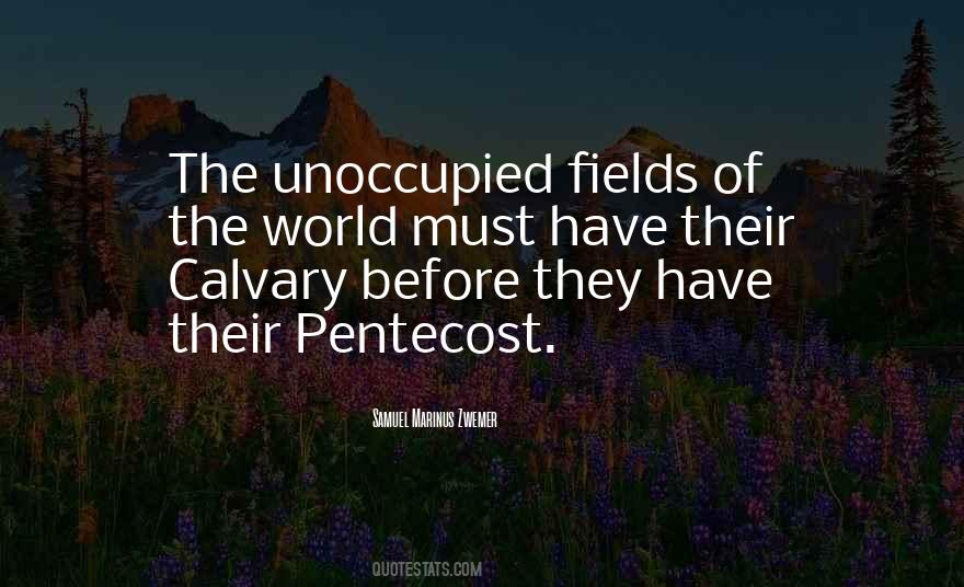 Quotes About The Pentecost #84252