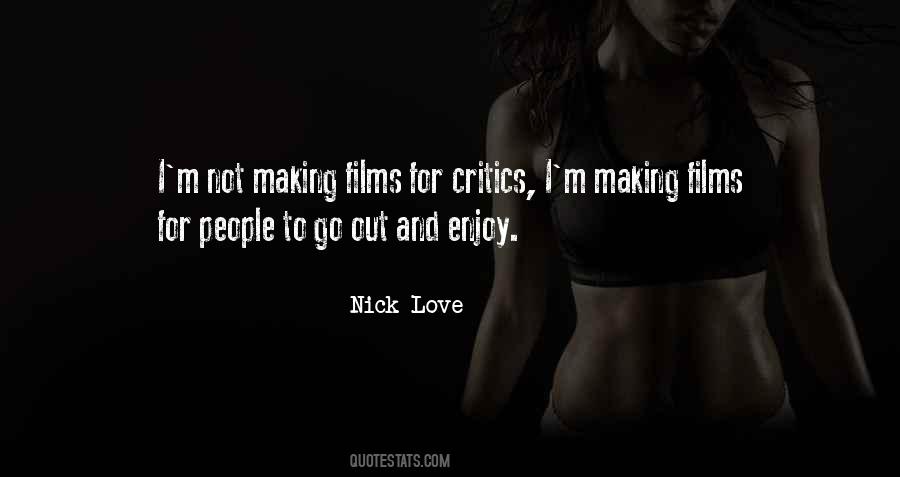 Love Critics Quotes #284944