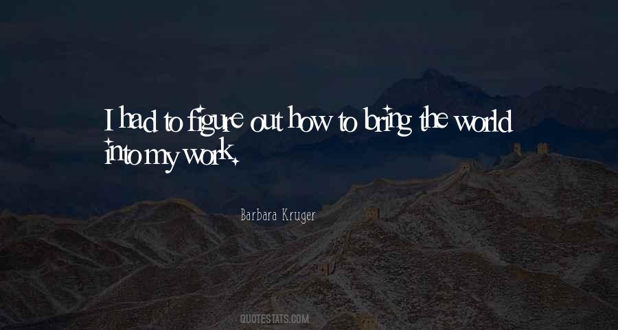 Quotes About Kruger #287806