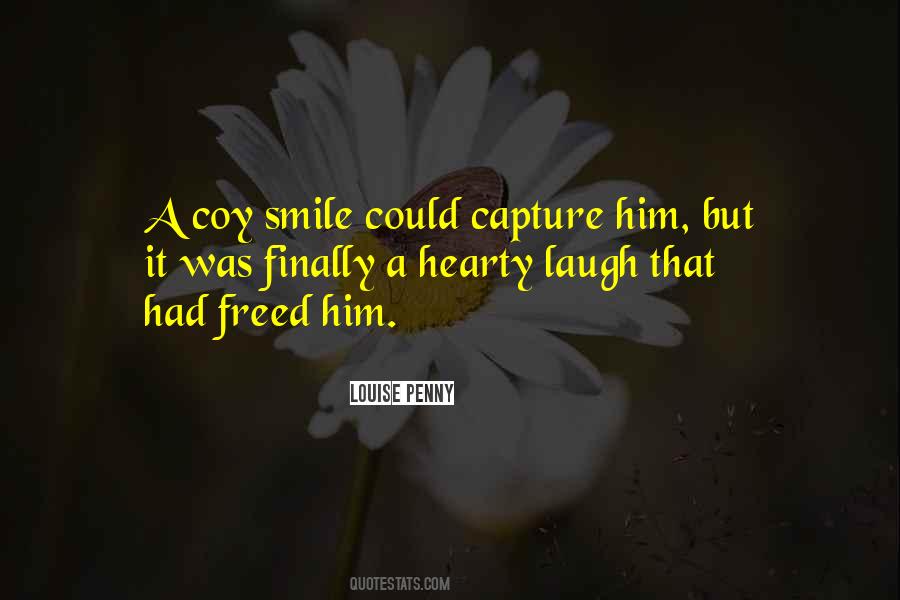 Coy Smile Quotes #1612117