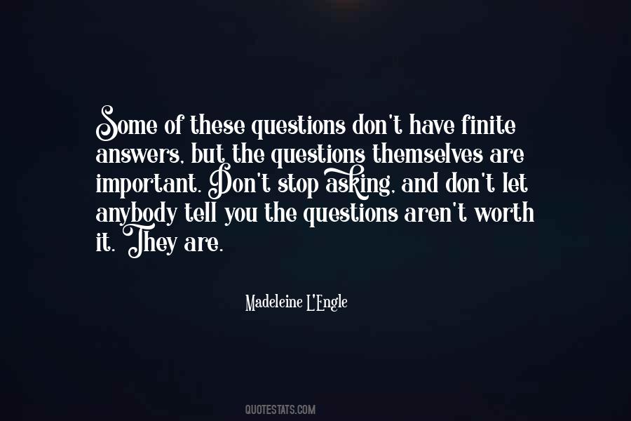Answers But Quotes #1531242
