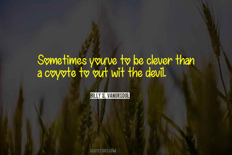 Coyote Quotes #125474