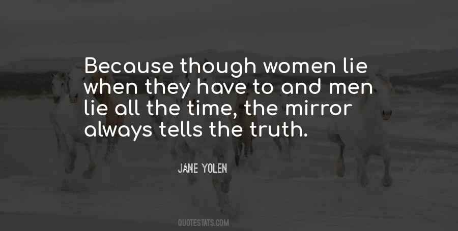 Women Lie Quotes #1335496