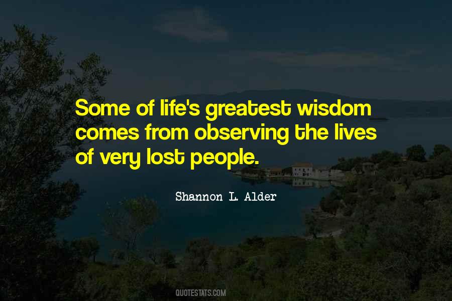 Greatest Wisdom Quotes #827395
