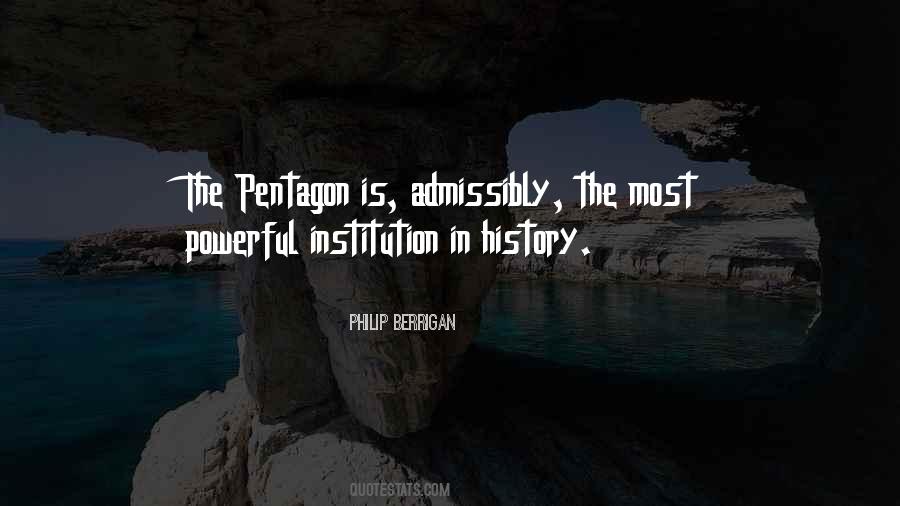 Quotes About The Pentagon #1511317