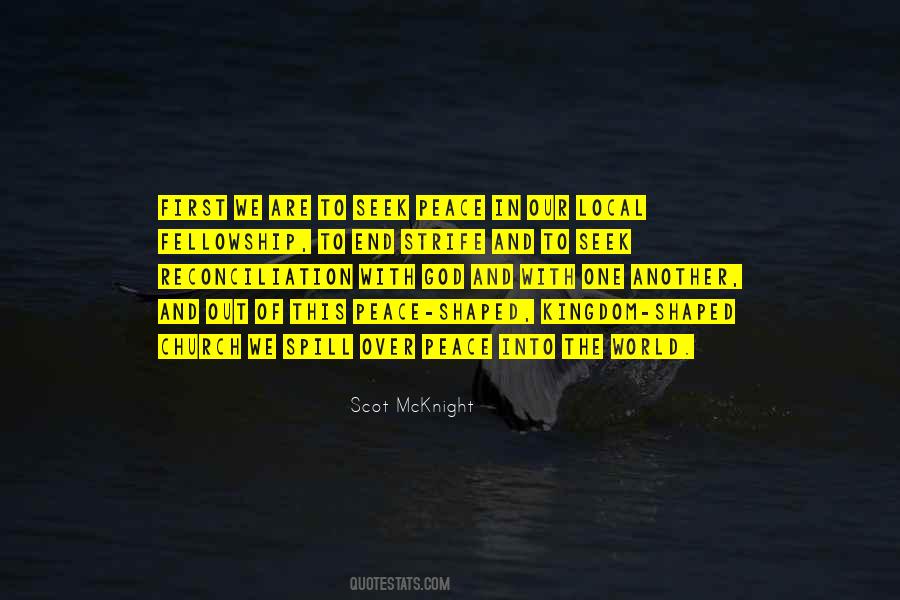 Fellowship Church Quotes #691150