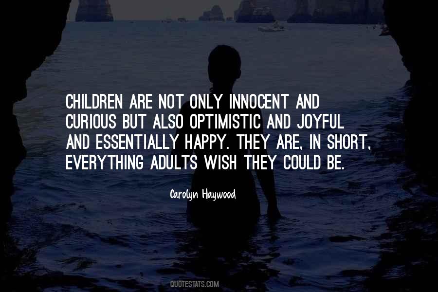 Happy Adults Quotes #304829