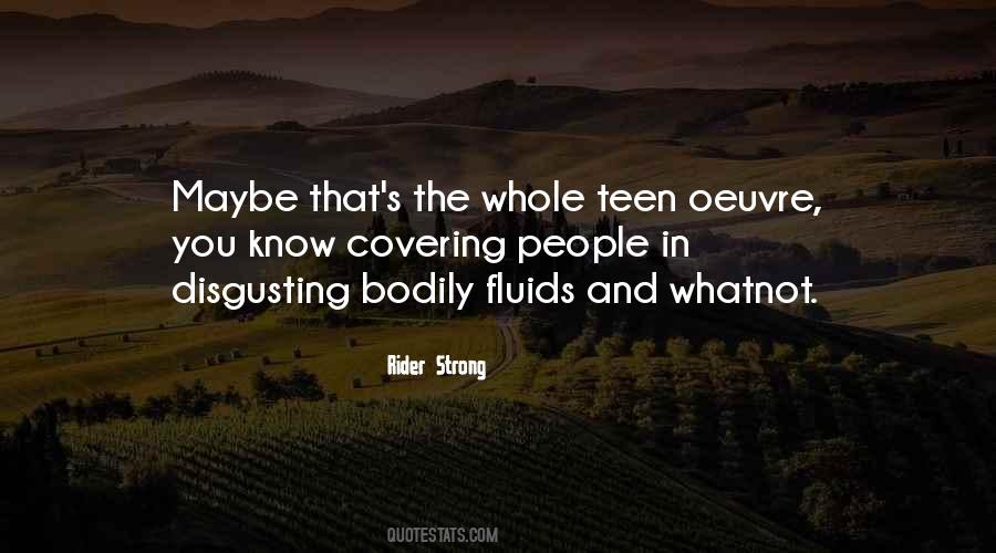 Bodily Fluids Quotes #61542