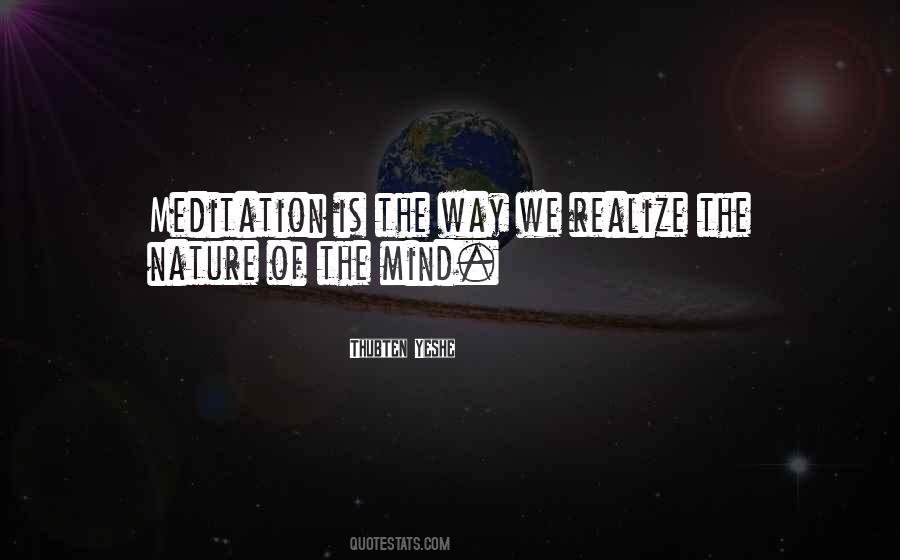 Meditation Nature Quotes #1237403
