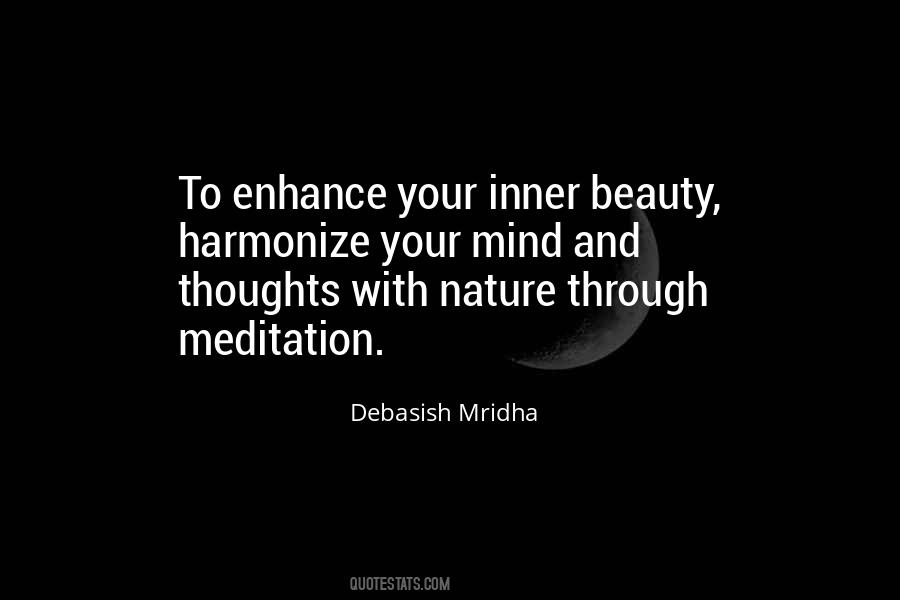 Meditation Nature Quotes #165055